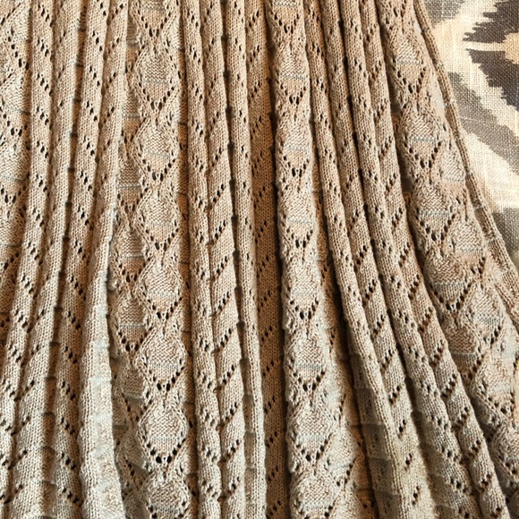 Moth crochet knit skirt - Picture 2 of 3